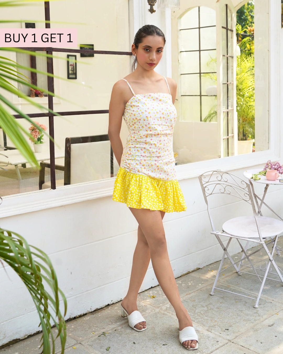 Sunset Hibiscus Dress