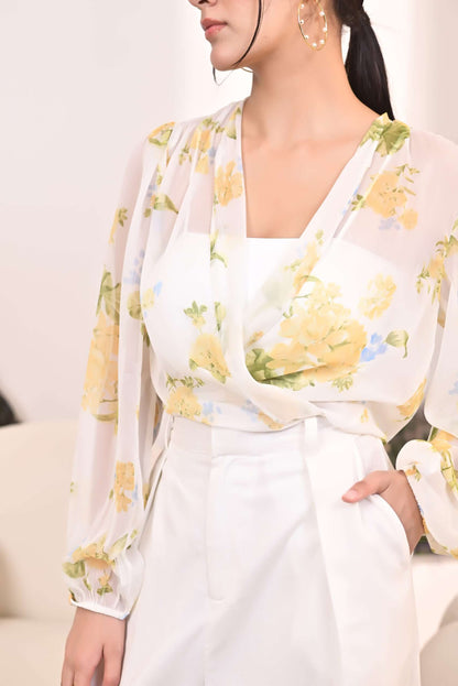 Aura Sheer Top