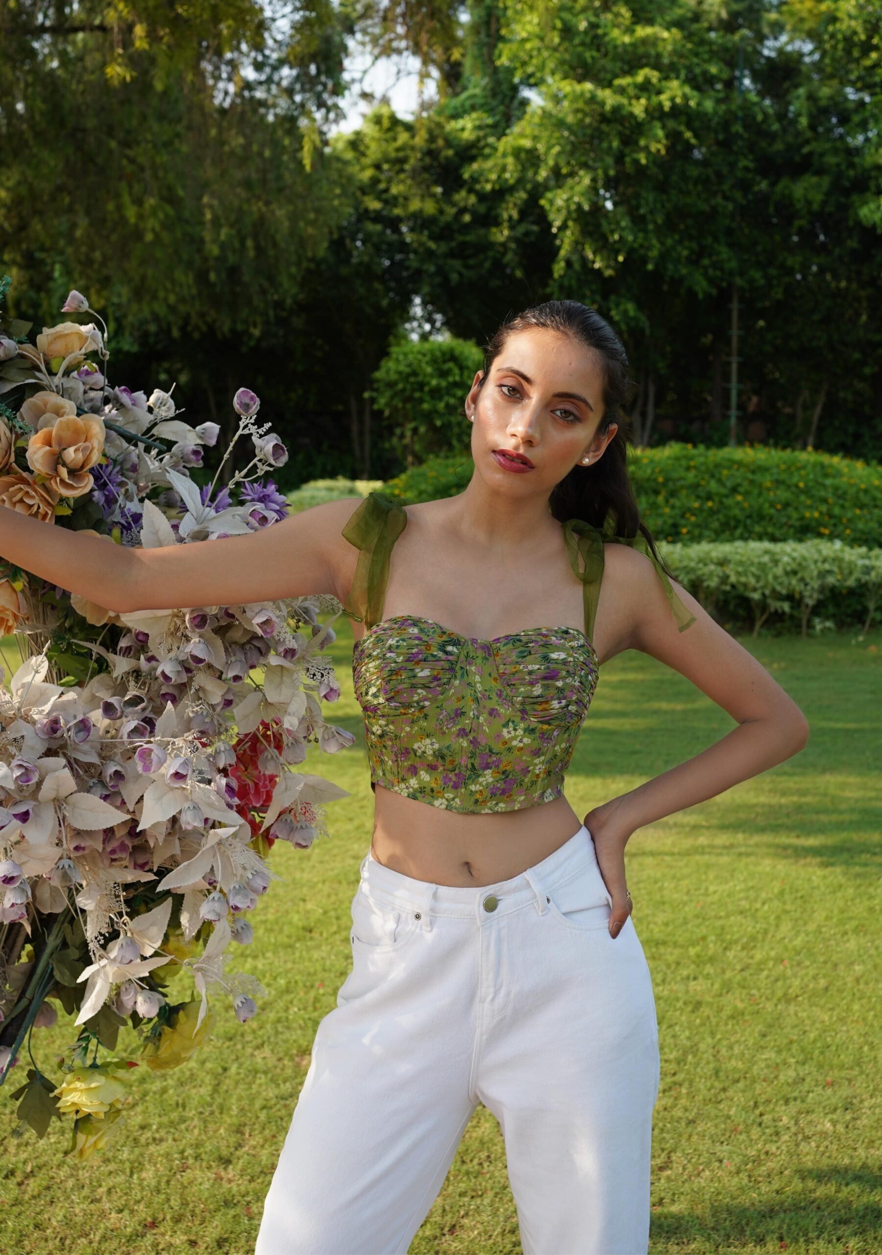 Lily of the Valley Corset