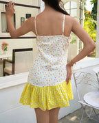 Sunset Hibiscus Dress